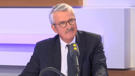 François Hurel, président de l'Union des auto-entrepreneurs, était l'invité de franceinfo mercredi 5 juin.&nbsp; (FRANCEINFO)