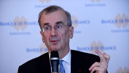 Le gouverneur de la Banque de France,&nbsp;Francois Villeroy de Galhau, à Paris, le 12 mars 2018. (AFP)