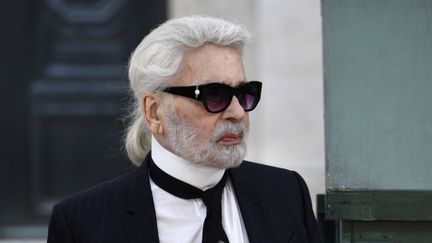 Le créateur Karl Lagerfeld en juillet 2018.
 (Alain JOCARD / AFP)