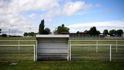 Un club de football amateur à Herblay (Val-d'Oise), le 30 avril 2020.&nbsp; (FRANCK FIFE / AFP)