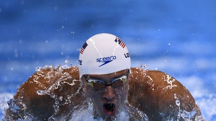 Ryan Lochte lors des Jeux Olympique de Rio (MARTIN BUREAU / AFP)