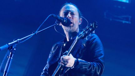 Thom Yorke sur scène au Roundhouse (Londres), le 26 mai 2016.
 (Richard Isaac/Shutterst/SIPA)