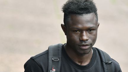 Mamoudou Gassama, le 29 mai 2018, à Paris.&nbsp; (GERARD JULIEN / AFP)