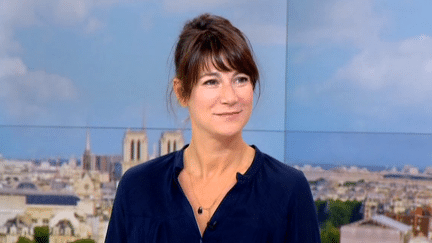 Virginie Hocq était l'invité du 13 heures ce vendredi.
 (capture d&#039;écran France 3 / Culturebox)