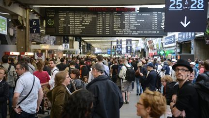 La gare de Montparnasse, &agrave; Paris, le 20 juin 2014. (DOMINIQUE FAGET / AFP)