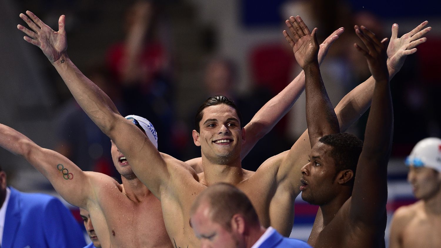 Mondiaux De Natation : L'équipe De France Conserve Son Titre En Relais ...