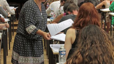 Des candidats au bac à Strasbourg, le 15 juin 2017 (illustration). (DOMINIQUE GUTEKUNST / MAXPPP)