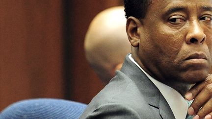 Conrad Murray, le médecin de Michael Jackson, en 2011 lors du procès
 (ROBYN BECK / POOL / AFP)