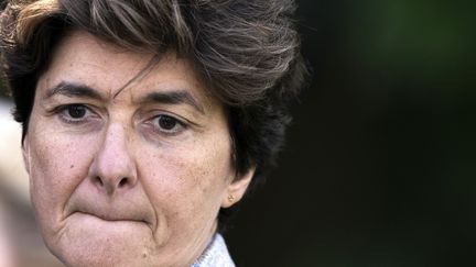 &nbsp;Sylvie Goulard avait démissionné aux côtés de Marielle de Sarnez et François Bayrou&nbsp; (KENZO TRIBOUILLARD / AFP)