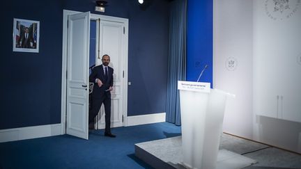 Edouard Philippe, le 9 janvier 2019 au palais de l'Elysée, à Paris. (MAXPPP)