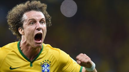 Pendant toute la comp&eacute;tition, les Br&eacute;siliens sont &agrave; fleur de peau. En t&eacute;moigne le visage transfigur&eacute; de David Luiz, buteur contre la Colombie, le 4 juillet 2014 &agrave; Fortaleza. (VANDERLEI ALMEIDA / AFP)