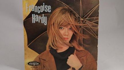 Un disque de Françoise Hardy qui figure dans le lot Chanson Française de la mise aux enchères de la collection Taddéï.
 (Rouillac)