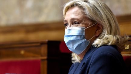 Marine Le Pen, le 20 novembre 2020. (BERTRAND GUAY / AFP)