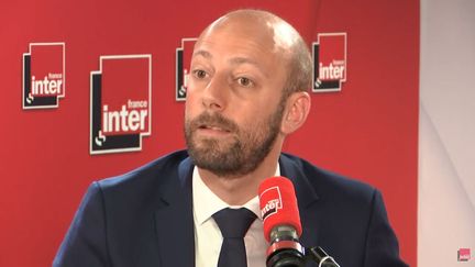 Stanislas Guerini, délégué général de La République en Marche (LREM), invité de France Inter mercredi 19 juin. (France Inter)