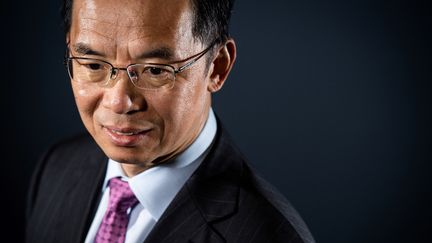 Lu Shaye, ambassadeur de Chine en France, à Paris, le 10 septembre 2019. (MARTIN BUREAU / AFP)