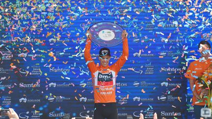 L'Australien Richie Porte, vainqueur du Tour Down Under 2017 (DAVID MARIUZ / AFP)