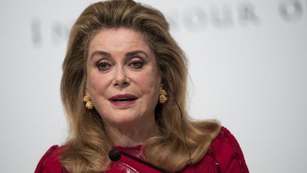 Catherine Deneuve le 22 octobre 2018, jour de ses 75 ans
 (Behrouz MEHRI / AFP)