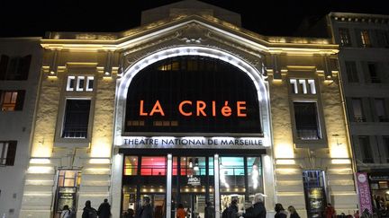 La façade du Théâtre de la Criée à Marseille
 (GERARD JULIEN / AFP)