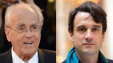 Michel Legrand le 28 août 2014 à Venise (à gauche), et Baptiste Trotignon le 10 novembre 2014 à Paris
 (Ekaterina Chesnokova / RIA Novosti / Sputnik (à gauche) ; Bertrand Guay (à droite) / AFP)