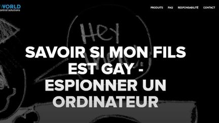 Capture d'écran&nbsp;d'un article homophobe mis en ligne par le site Fireworld, désormais dépublié.&nbsp; (FIREWOLRD)