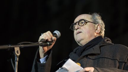 Elias Sanbar, le 9 décembre 2013 (XAVIER DE TORRES / MAXPPP)