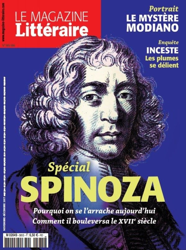 Le Magazine littéraire (novembre-décembre 2017) : 1re de couverture
 (Le Magazine littéraire)