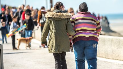 A Berck-Sur-Mer (Pas-de-Calais), en avril 2016.&nbsp;Selon une étude de l'Inserm, 16% des Français sont obèses. (PHILIPPE HUGUEN / AFP)