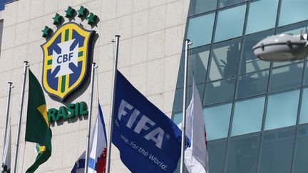 La F&eacute;d&eacute;ration br&eacute;silienne de football, le 28 mai 2015 &agrave; Rio de Janeiro (Br&eacute;sil). (FABIO MOTTA / ESTADAO CONTEUDO / AFP)