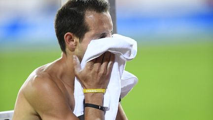 La déception de Renaud Lavillenie (ALAIN GROSCLAUDE / AFP)