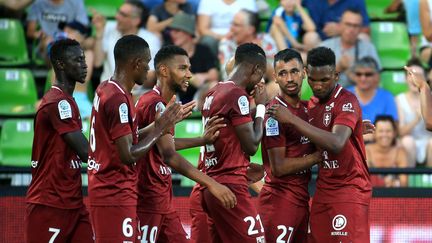 Metz Ajaccio en clôture de la 15e journée de Ligue 2 (PASCAL BROCARD / MAXPPP)