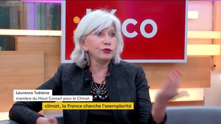 Invitée de Jean-Paul Chapel dans ":l'éco", Laurence Tubiana, membre du Haut Conseil pour le climat, réagit sur les gilets jaunes et parle de l'ouverture de la COP24 en Pologne.