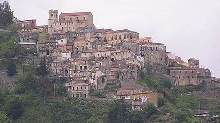 Le village de Sellia perché au cœur de la montagne calabraise. (DR)