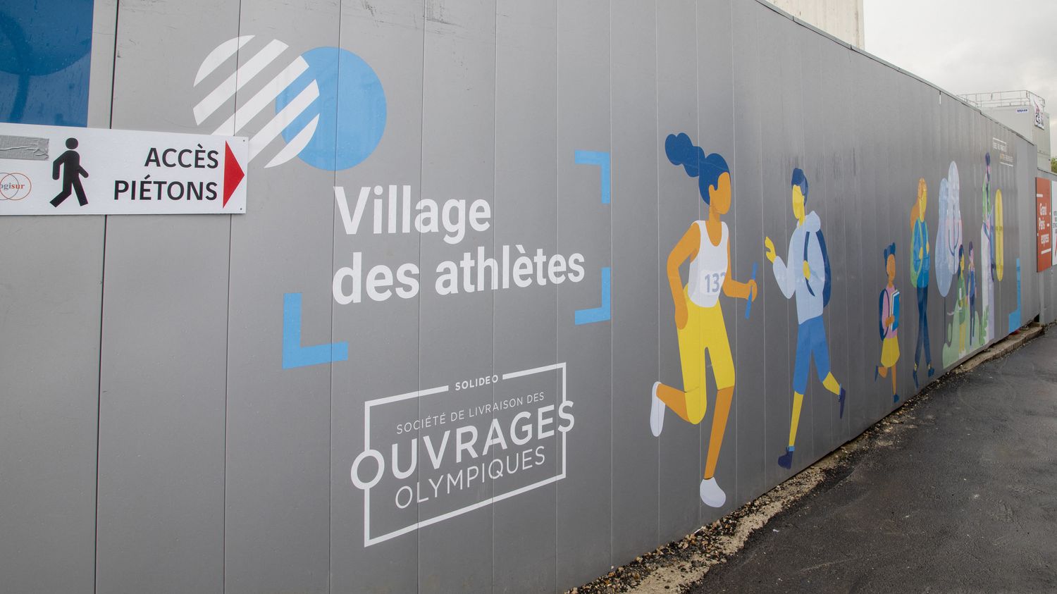 Paris 2024 suspicion de travail illégal sur un chantier du village