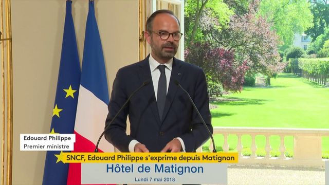 Edouard Philippe : "L'Etat prendra ses responsabilités sur la reprise de la dette" de la SNCF