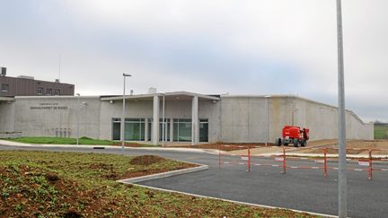 Fin des travaux à la nouvelle&nbsp;prison de Rodez en 2013 (YVES ESTIVALS / MAXPPP)