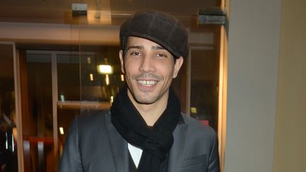 Steevy Boulay,devant le théâtre du Rond Point à Paris, le 27 janvier 2013. (FOC KAN / GETTY IMAGES EUROPE)