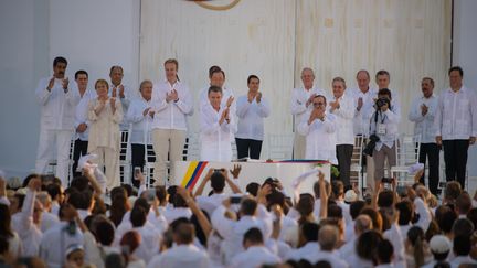 VIDEO. Journée historique en Colombie, avec la signature d'un traité de paix avec les FARC