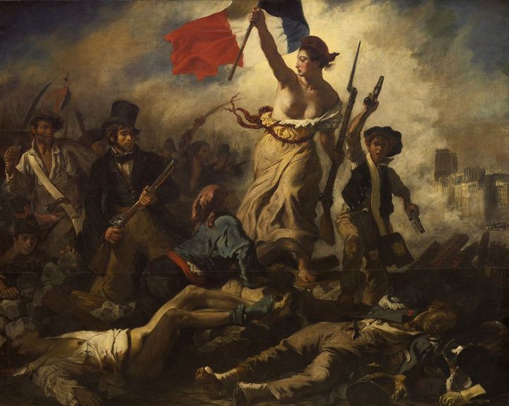 Eugène Delacroix, Le 28 Juillet 1830. La Liberté guidant le peuple
 (2009 Musée du Louvre / Erich Lessing)