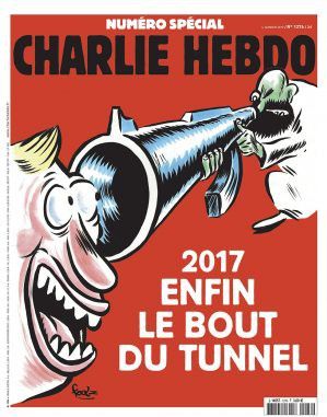 Charlie Hebdo la une de la semaine du 4 janvier 2017
 (Charlie Hebdo)