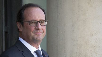 &nbsp; (François Hollande est arrivée en Irak peu avant 6h30 © MAXPPP)