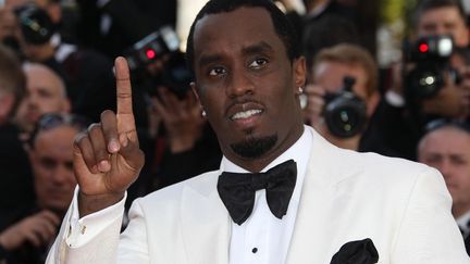 Sean J. Combs alias P. Diddy, l'homme m&eacute;t&eacute;o de la Croisette. (VALERY HACHE / AFP)