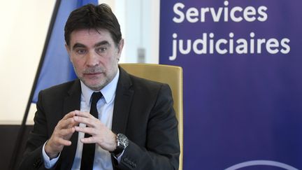 The current public prosecutor of Toulouse, Samuel Vuelta Simon, who is to replace Sylvie Petit-Leclair on August 30, 2024. (MICHEL VIALA / MAXPPP)