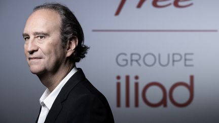 Xavier Niel, fondateur du fournisseur d'accès Internet haut débit français Iliad, à Paris, le 14 janvier 2021. (JOEL SAGET / AFP)