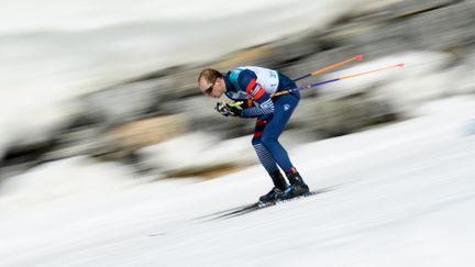 Le Français Anthony Chalençon, le 10 mars 2018 à Pyeongchang (Corée du Sud). (THOMAS LOVELOCK / OIS / IOC / AFP)