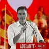 Le Premier ministre Pedro Sanchez a convoqué des élections législatives anticipées dimanche 23 juillet 2023 en Espagne. (PIERRE-PHILIPPE MARCOU / AFP / PAULINE LE NOURS)