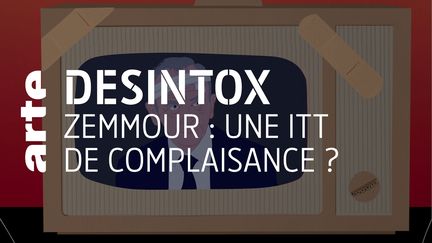 Oui, Eric Zemmour peut se déplacer sur les plateaux de TV avec une incapacité totale de travail (ARTE/2P2L)