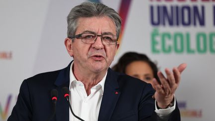 Jean-Luc Mélenchon, le 25 mai 2022.&nbsp; (THOMAS COEX / AFP)