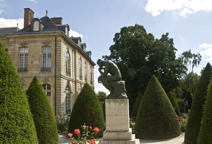 "Le Penseur" de Rodin veille sur le jardin du musée Rodin, à Paris.&nbsp; (agence photographique du musée Rodin / Jerome Manoukian)