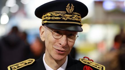 Le préfet de police Didier Lallement au Salon de l'agriculture, à Paris, le 22 février 2020.&nbsp; (LUDOVIC MARIN / AFP)