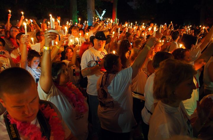 Procession à la mémoire d&#039;Elvis à Menphis au Etats-Unis
 (Robert MacPherson / AFP)